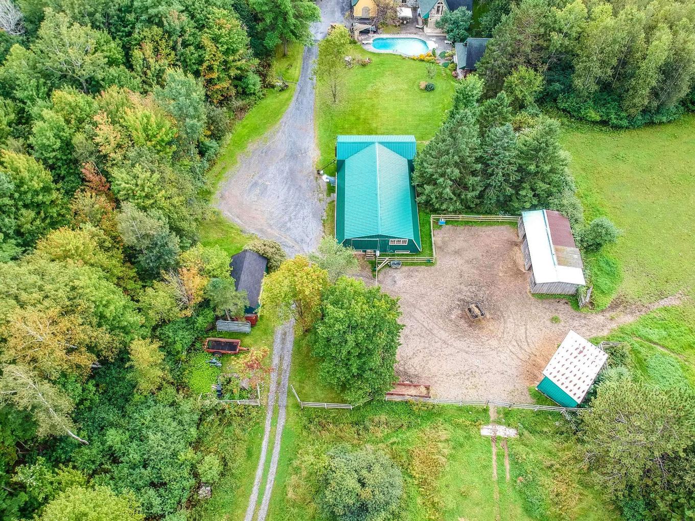 Aerial photo - 7655 Rue St-François N., Sherbrooke (Brompton/Rock Forest/Saint-Élie/Deauville), QC - Outdoor