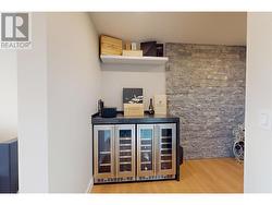 Lower level dedicated wine space ~ Okanagan Wine anyone? -