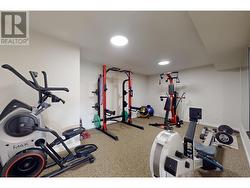 Dedicated gym space -