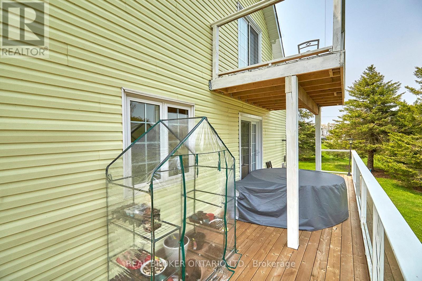 504224 89 Highway, Amaranth, ON - Outdoor With Deck Patio Veranda With Exterior