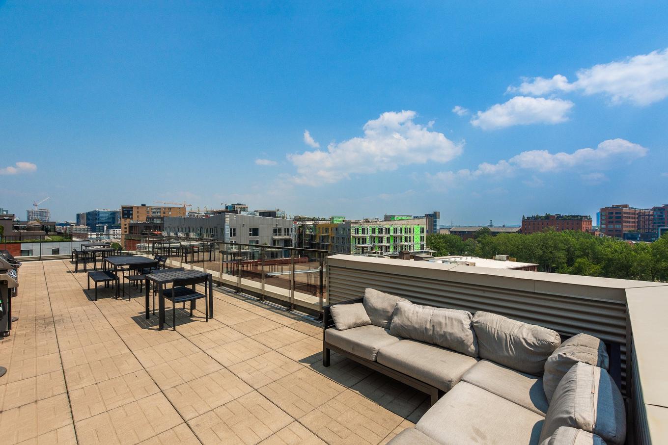 Terrasse - 611-377 Rue Des Seigneurs, Montréal (Le Sud-Ouest), QC - Outdoor With View