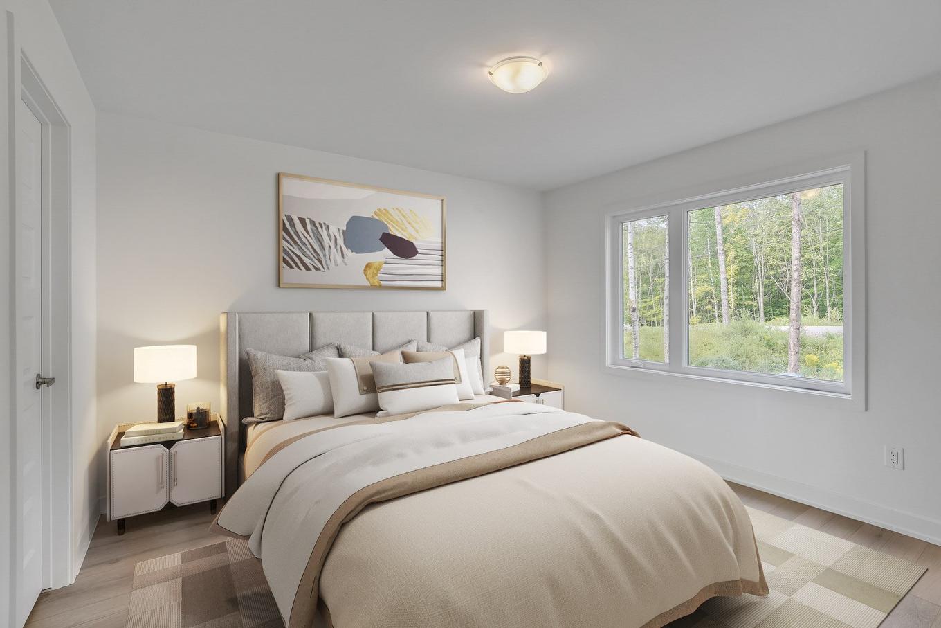 Primary bedroom - B-125 Ch. Des Campagnards, Val-Des-Monts, QC - Indoor Photo Showing Bedroom