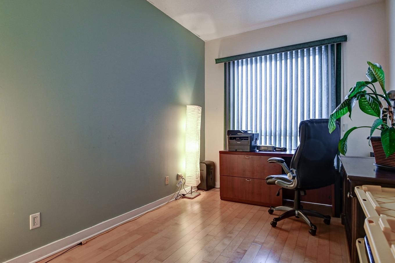 Bedroom - 1409-10150 Place De L'Acadie, Montréal (Ahuntsic-Cartierville), QC - Indoor Photo Showing Office