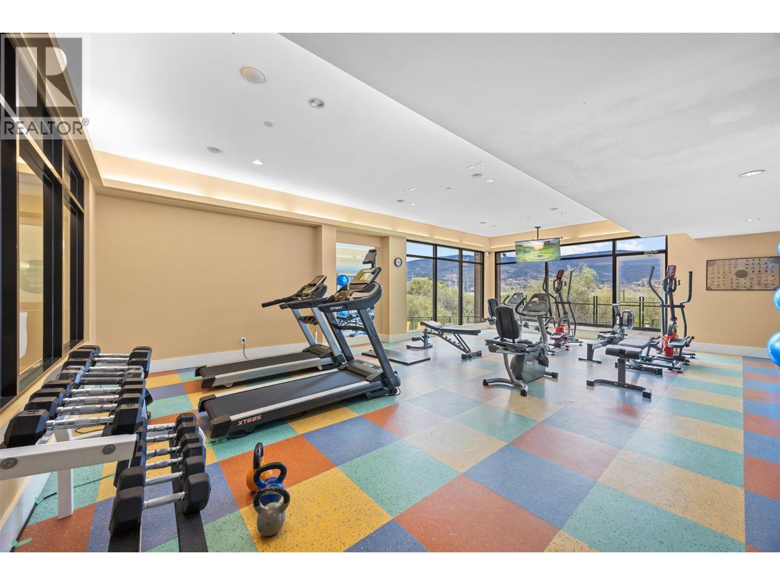 12811 Lakeshore Drive S Unit# 633/634, Summerland, BC - Indoor Photo Showing Gym Room