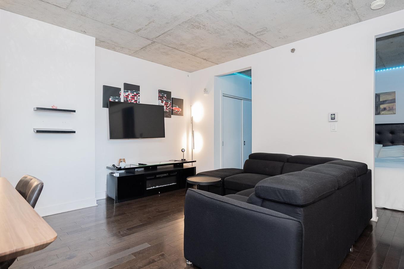 Salon - 903-185 Rue Du Séminaire, Montréal (Le Sud-Ouest), QC - Indoor Photo Showing Living Room