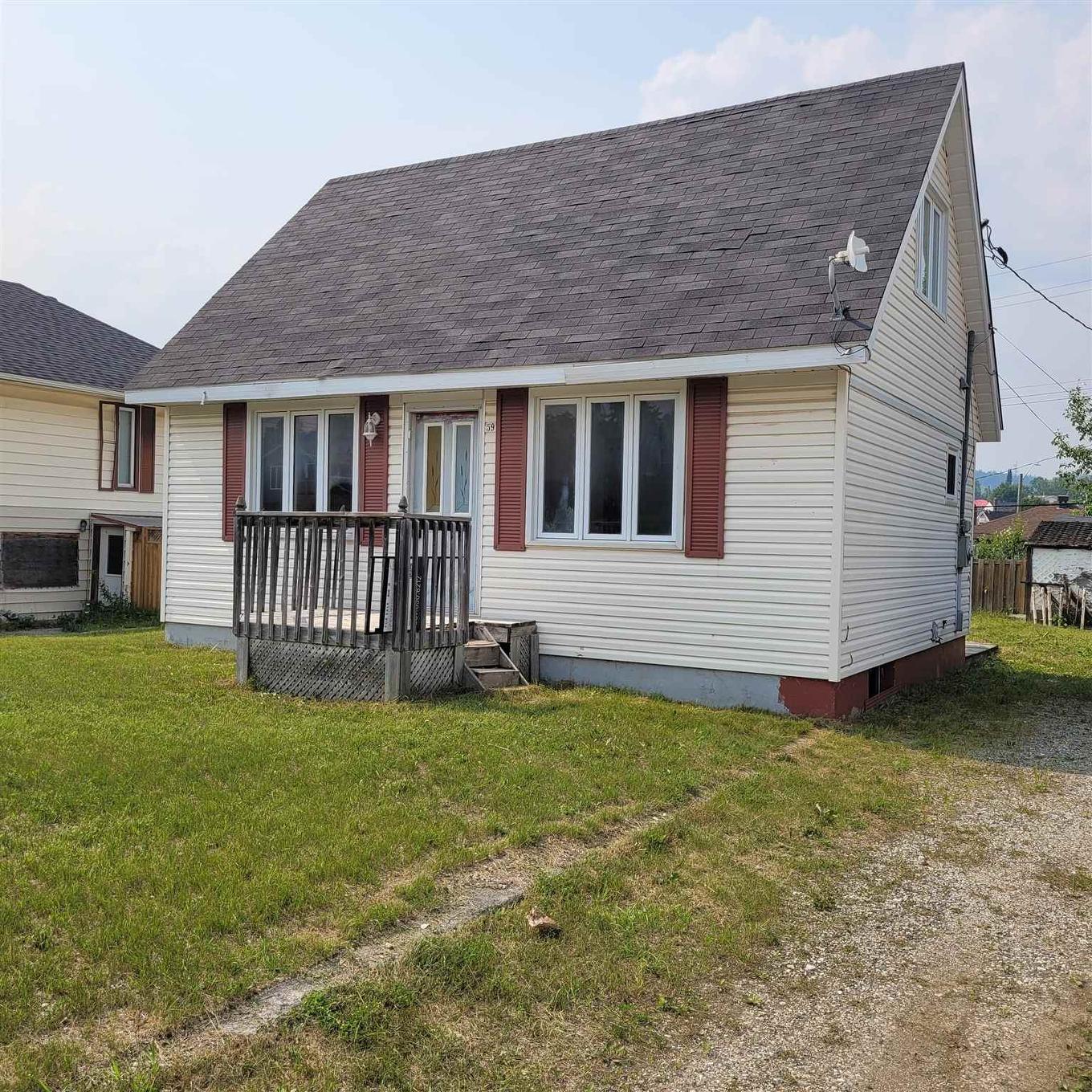 59 Manitou Road W, Manitouwadge, ON - Outdoor With Deck Patio Veranda With Exterior
