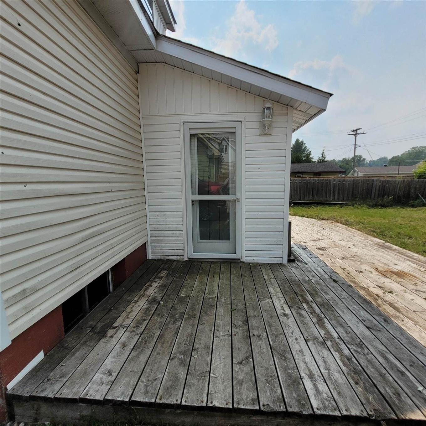 59 Manitou Road W, Manitouwadge, ON - Outdoor With Deck Patio Veranda With Exterior