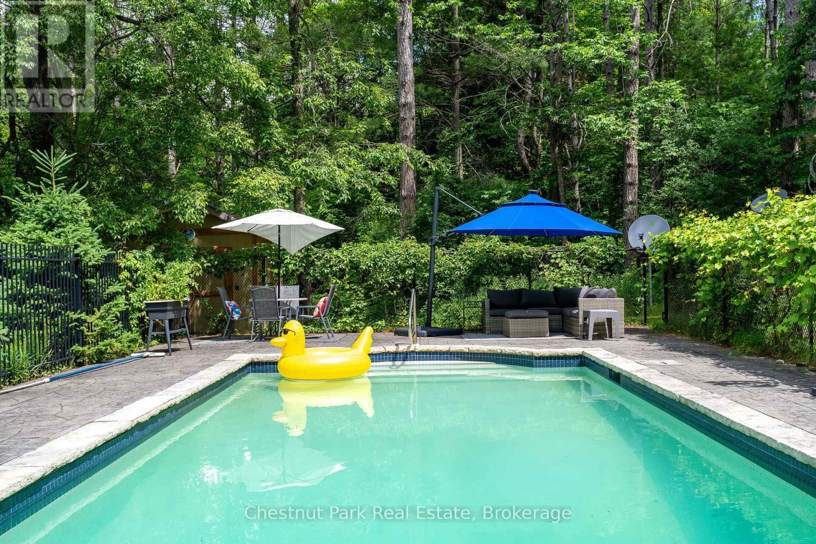 838151 4Th Line E, Mulmur, ON - Outdoor With In Ground Pool With Backyard