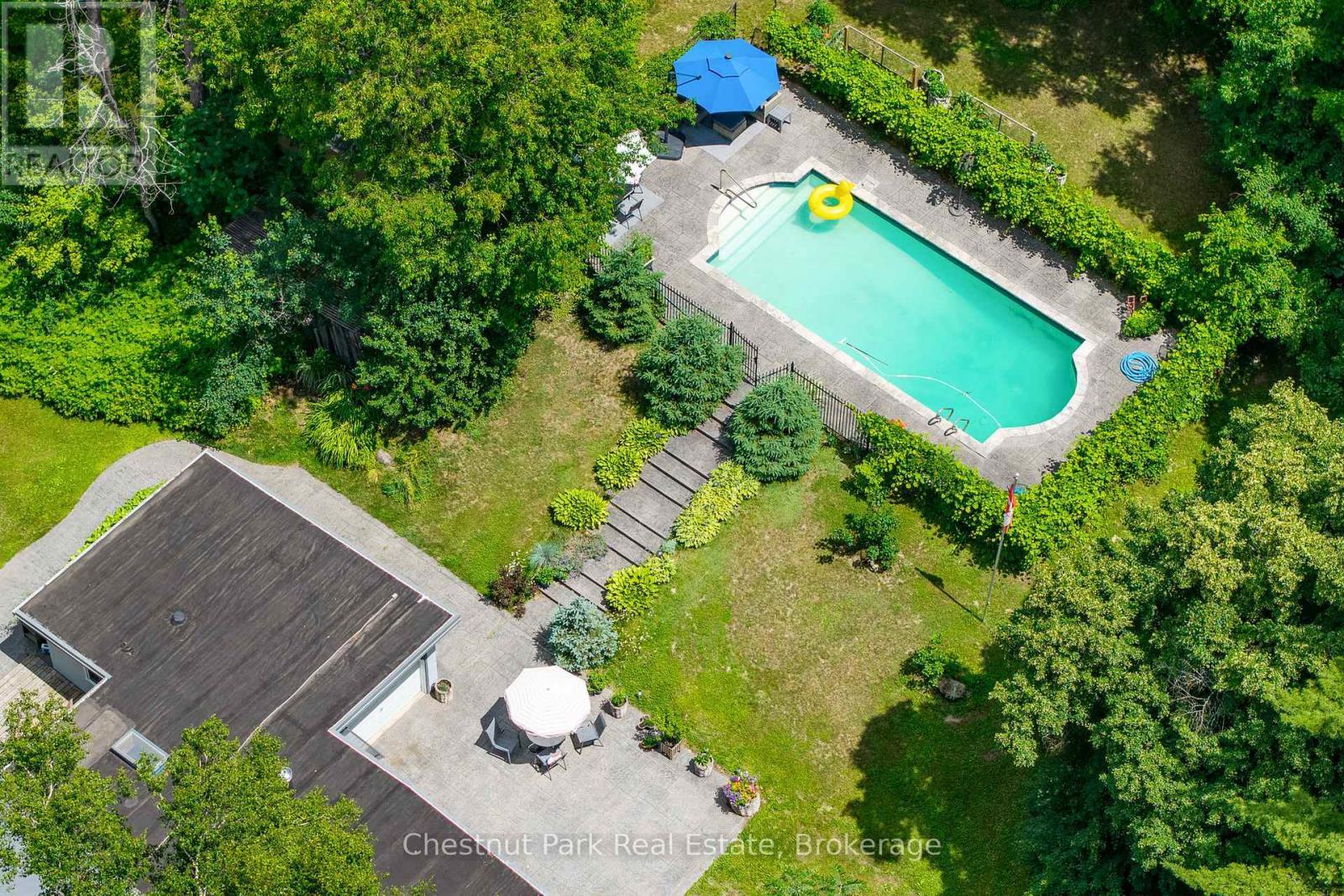 838151 4Th Line E, Mulmur, ON - Outdoor With In Ground Pool With View