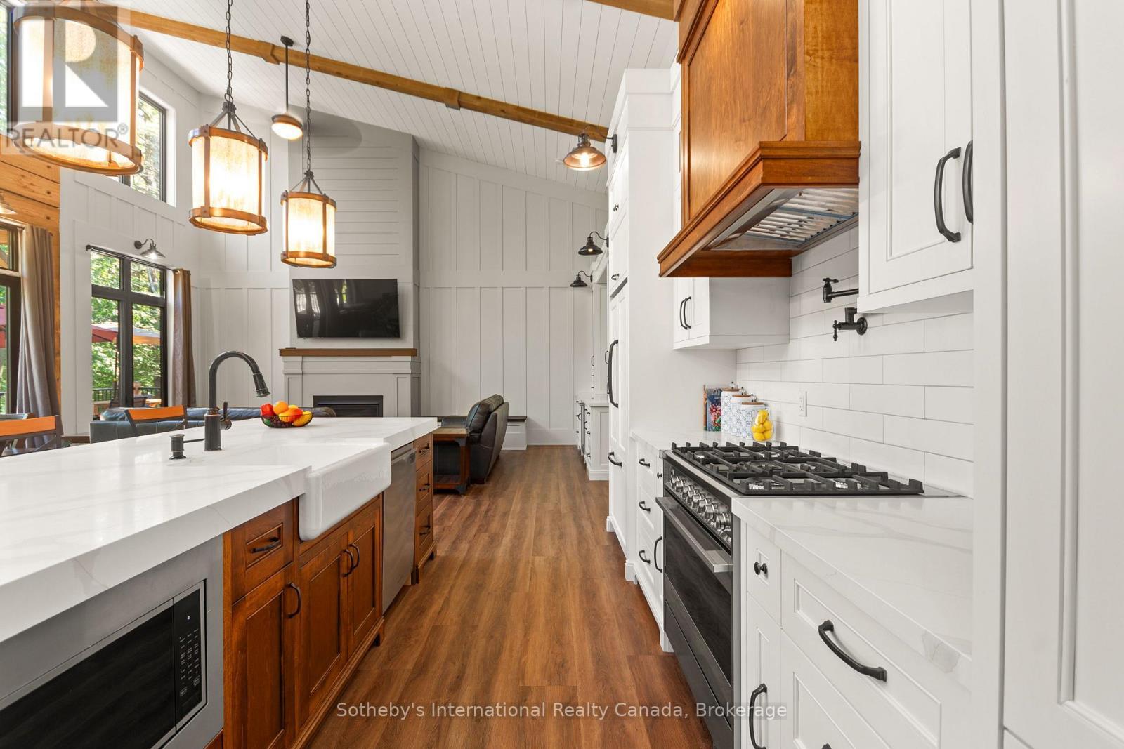 103 Whites Falls Road, Georgian Bay (Baxter), ON - Indoor Photo Showing Kitchen With Upgraded Kitchen