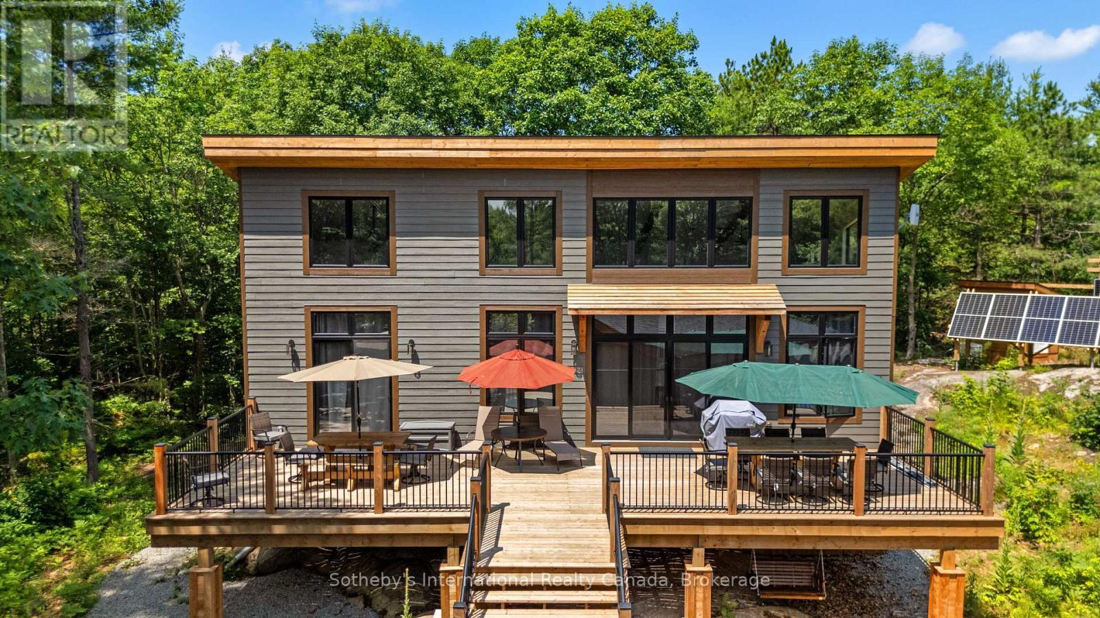 103 Whites Falls Road, Georgian Bay (Baxter), ON - Outdoor With Deck Patio Veranda