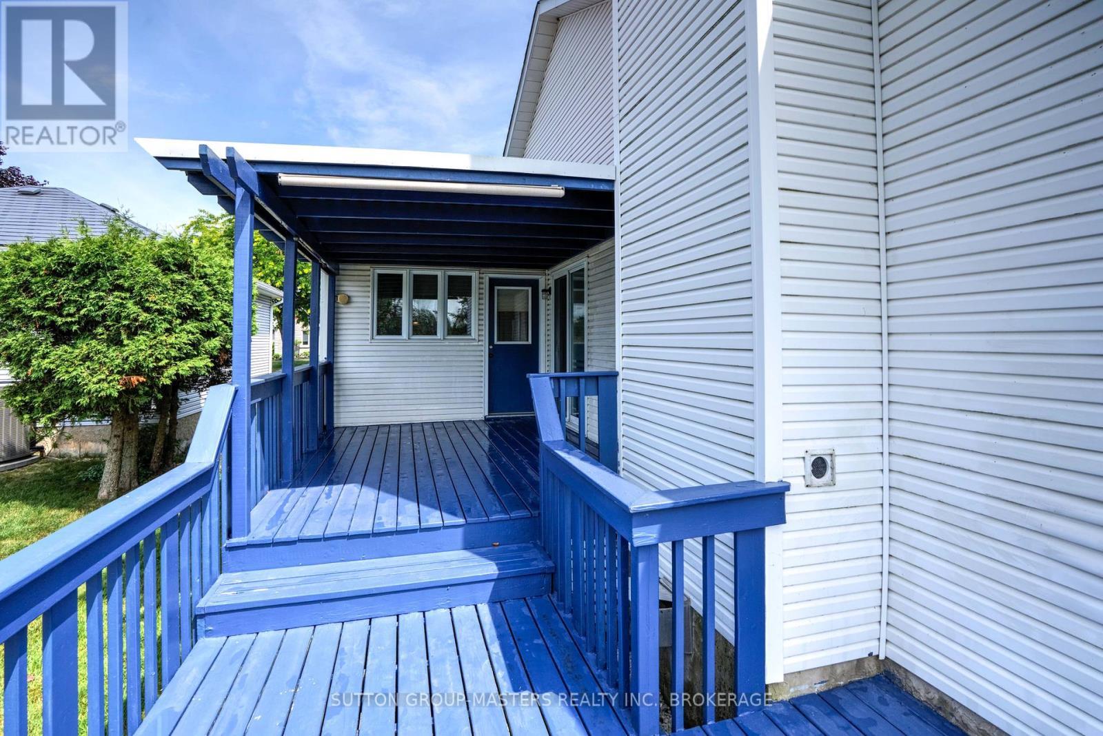 side deck from Kitchen - 3 Abbey Dawn Drive, Loyalist (Bath), ON - Outdoor With Deck Patio Veranda With Exterior