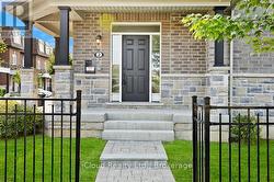 Front Entrance Door, Porch & Yard View -