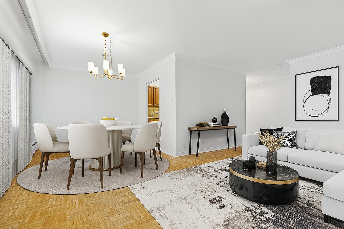 Dining room - 107-5720 Boul. Cavendish, Côte-Saint-Luc, QC - Indoor