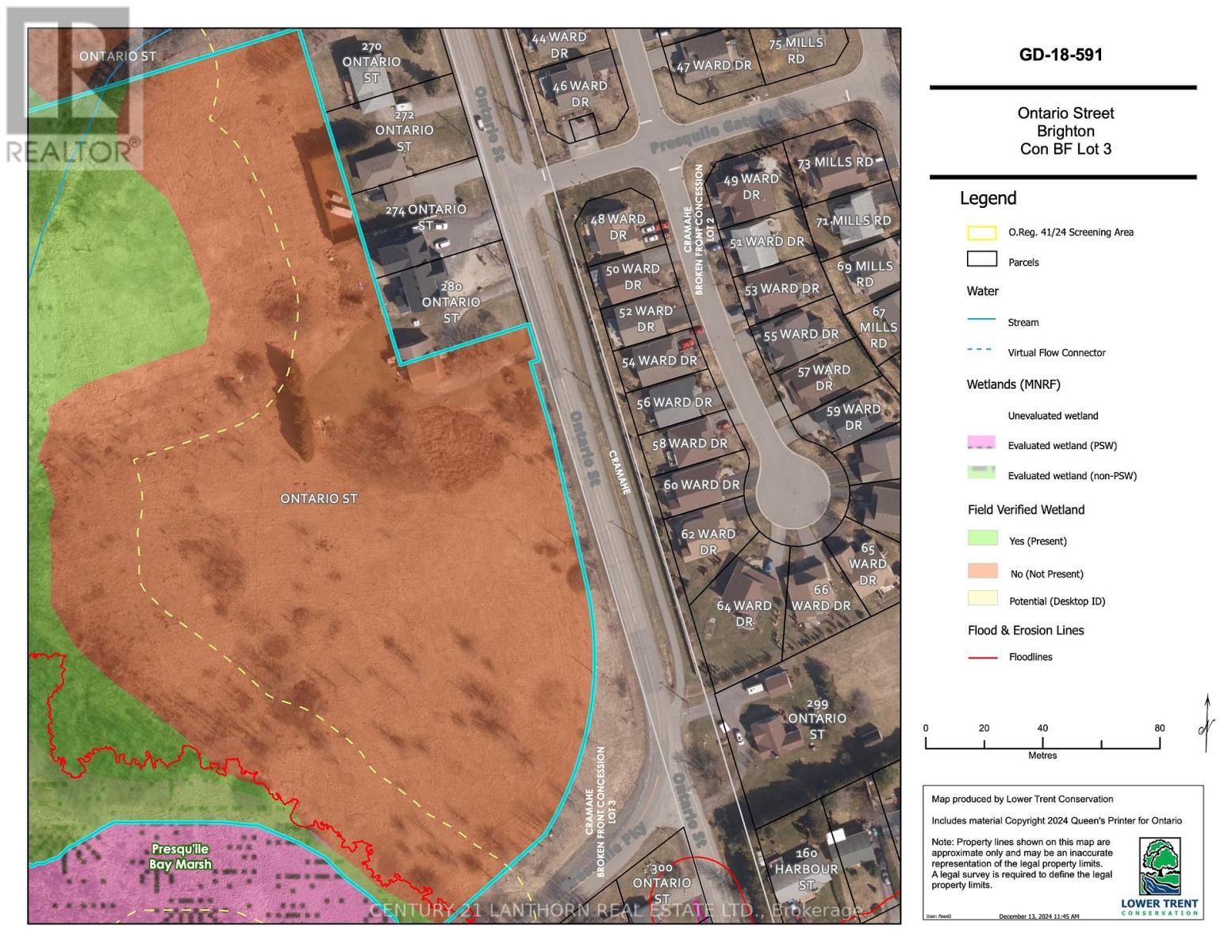 LTC Map - 0 Ontario Street, Brighton, ON