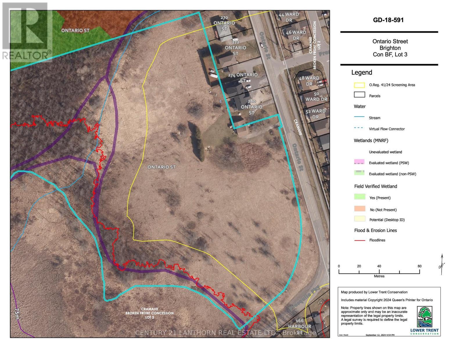LTC Map - 0 Ontario Street, Brighton, ON