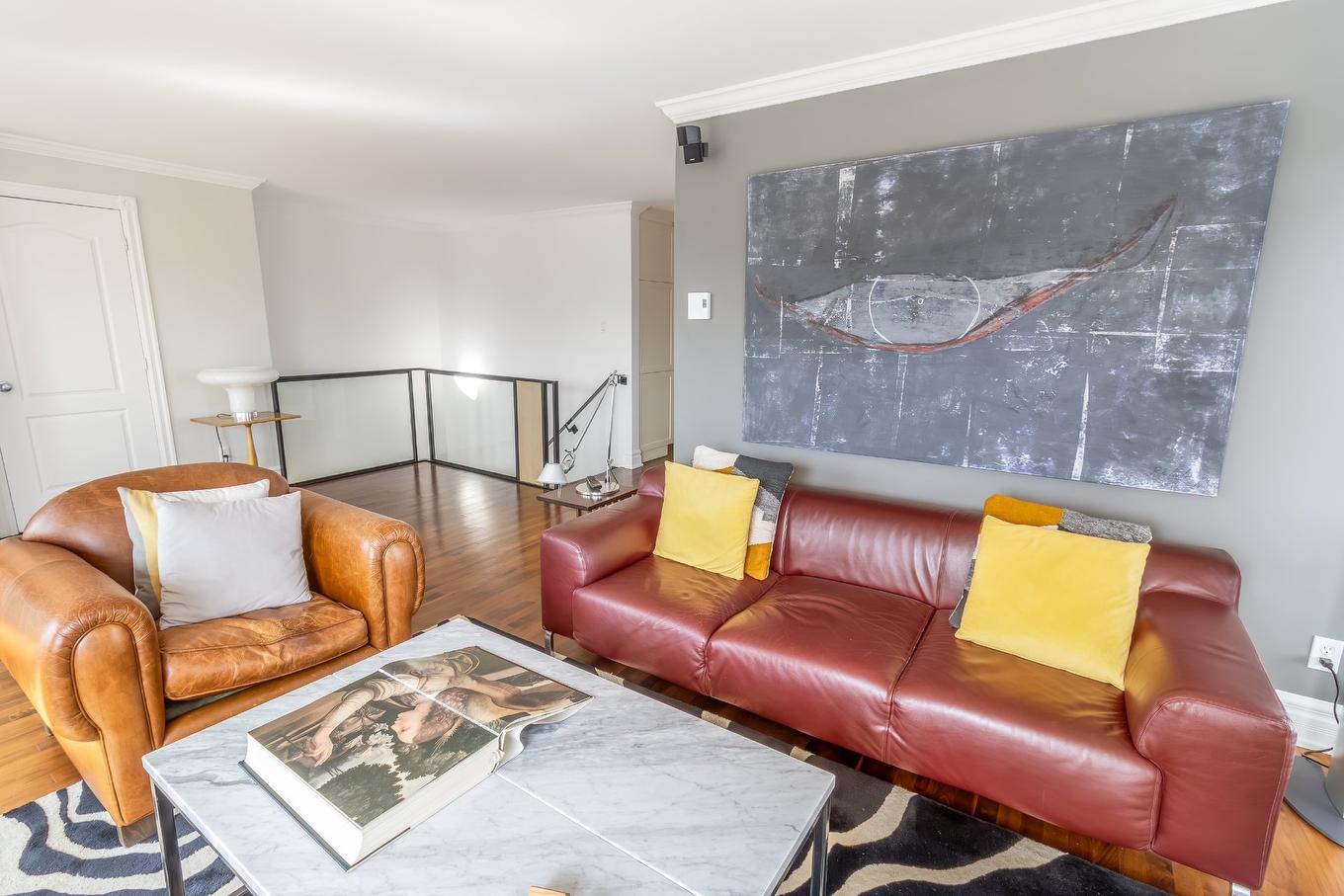 Salon - 5621 Av. Des Érables, Montréal (Rosemont/La Petite-Patrie), QC - Indoor Photo Showing Living Room