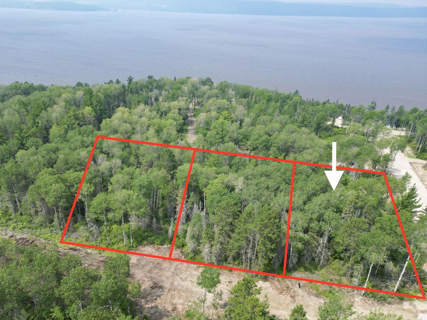 Photo aérienne - Ch. Bibeau, Duhamel-Ouest, QC