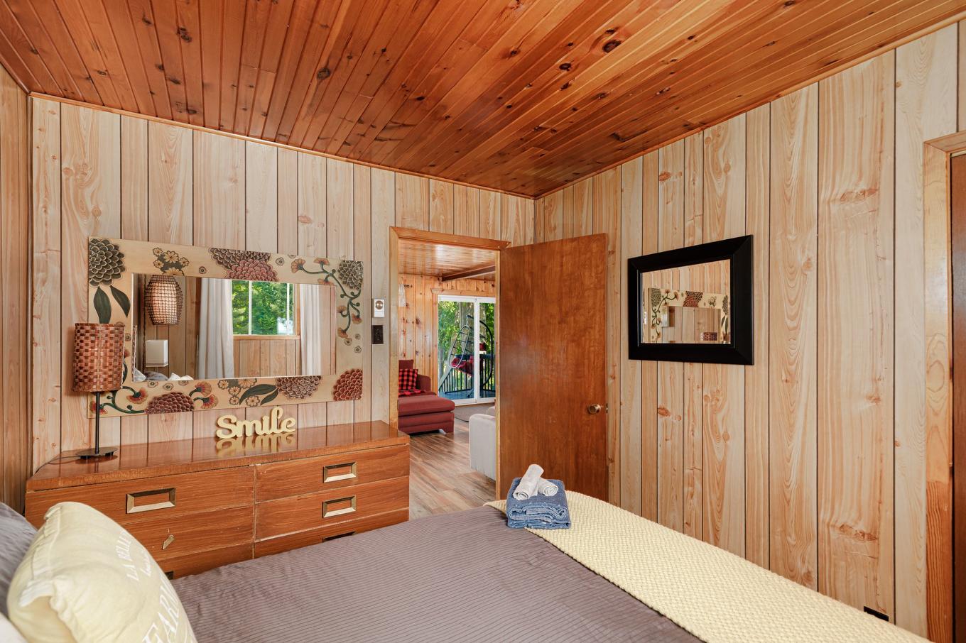 Primary bedroom - 2480 Ch. Du Tour-Du-Lac, Nominingue, QC - Indoor