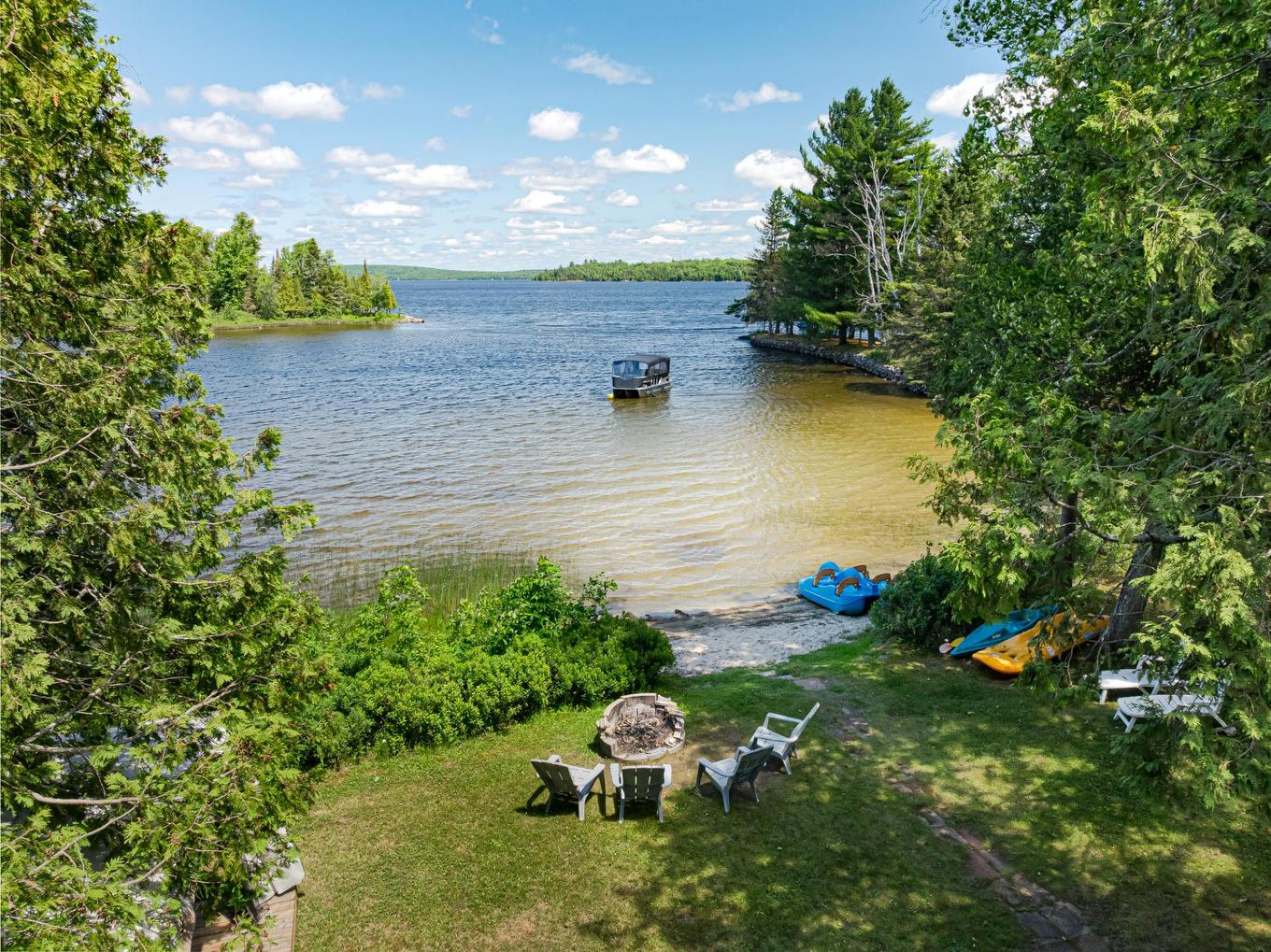 Water view - 2480 Ch. Du Tour-Du-Lac, Nominingue, QC - Outdoor With Body Of Water With View
