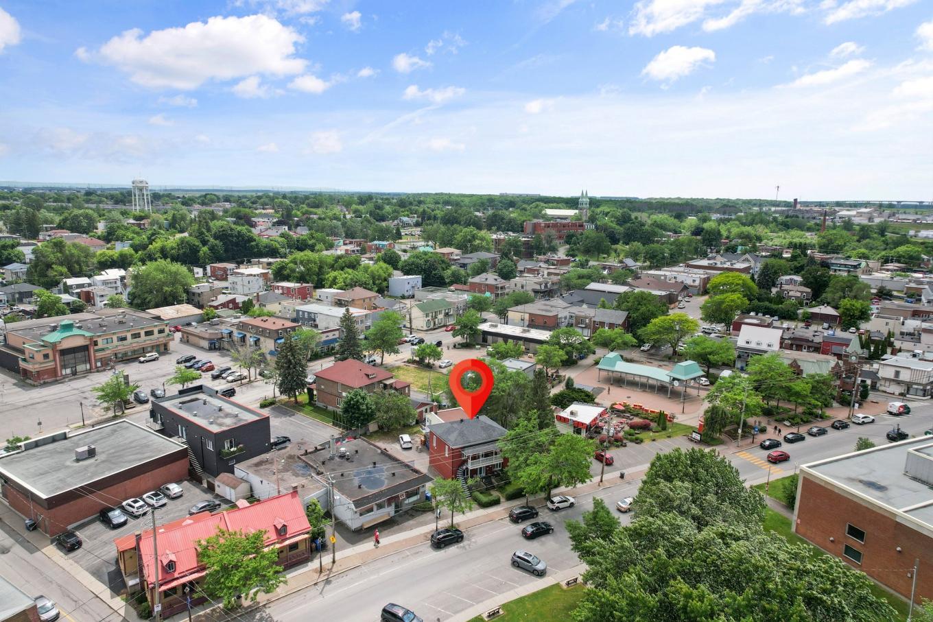 Aerial photo - 64A Rue St-Laurent, Beauharnois, QC - Outdoor With View
