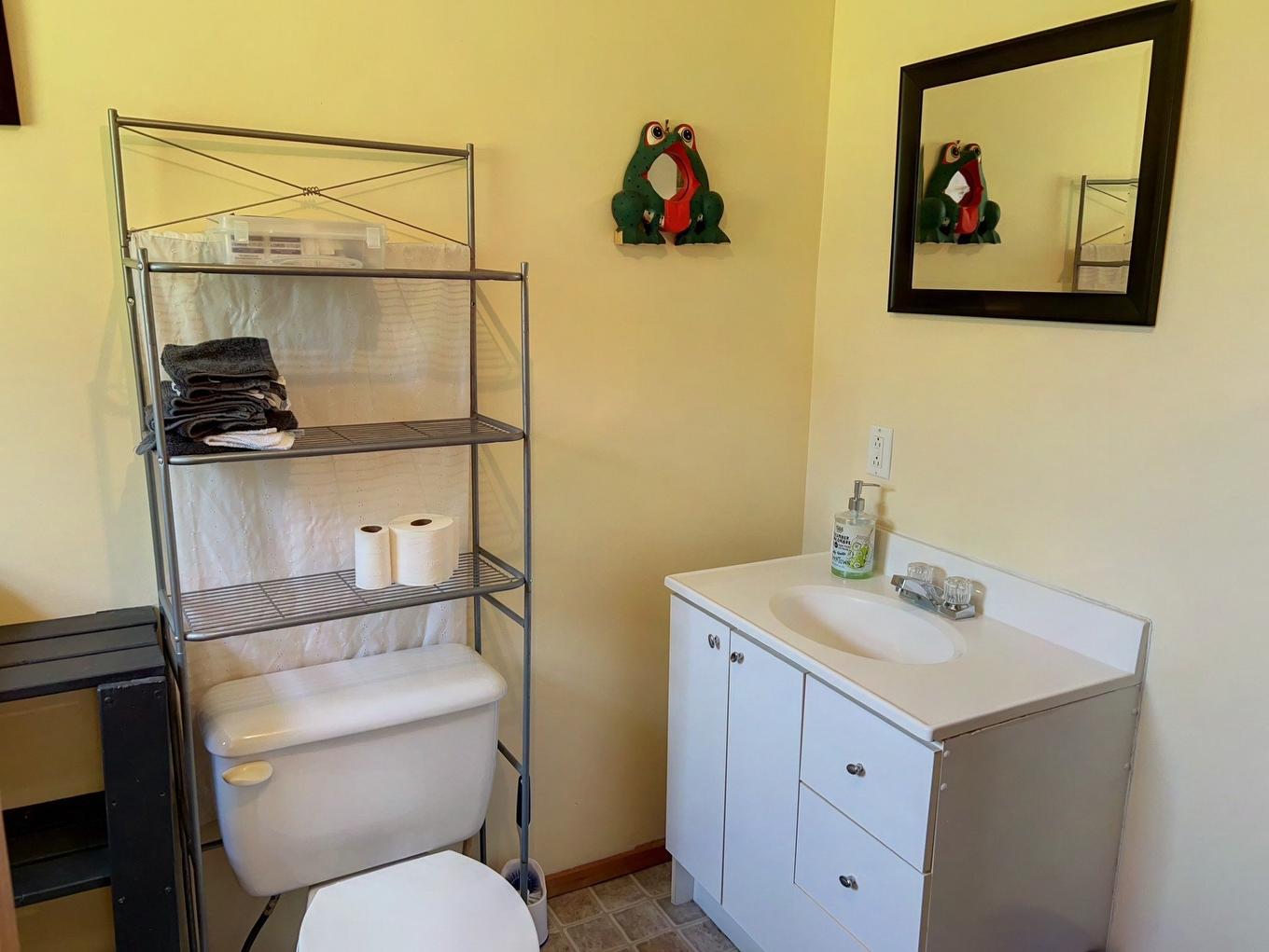 Bathroom - 314 Ch. Riverside, Matapédia, QC - Indoor Photo Showing Bathroom