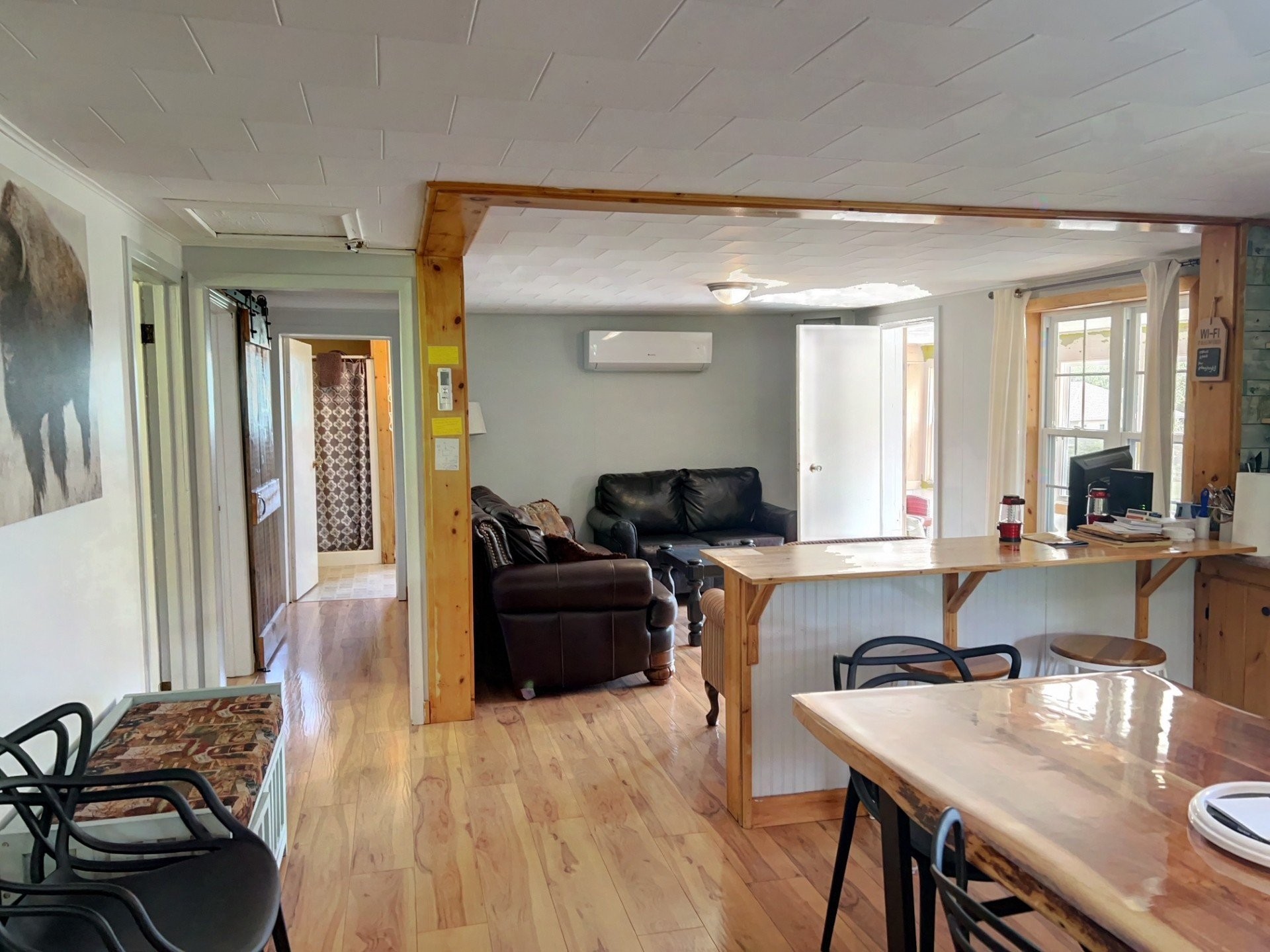 Cuisine - 314 Ch. Riverside, Matapédia, QC - Indoor Photo Showing Other Room