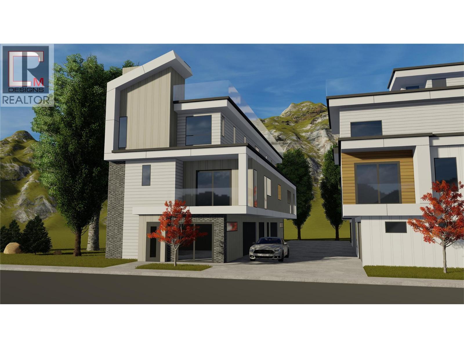 4495 Walker Road Unit# 2, Kelowna, BC - With Facade