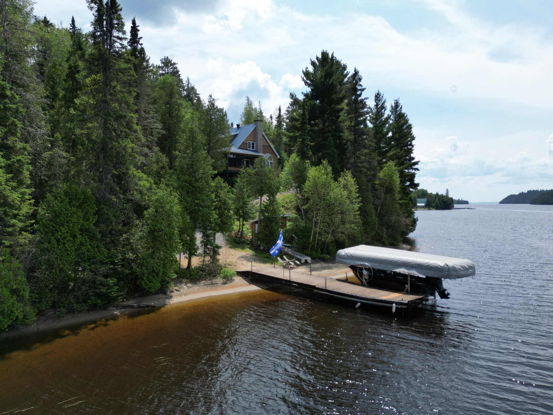 Waterfront - 2225 Ch. De Grassy Narrow, Moffet, QC - Outdoor With Body Of Water With View