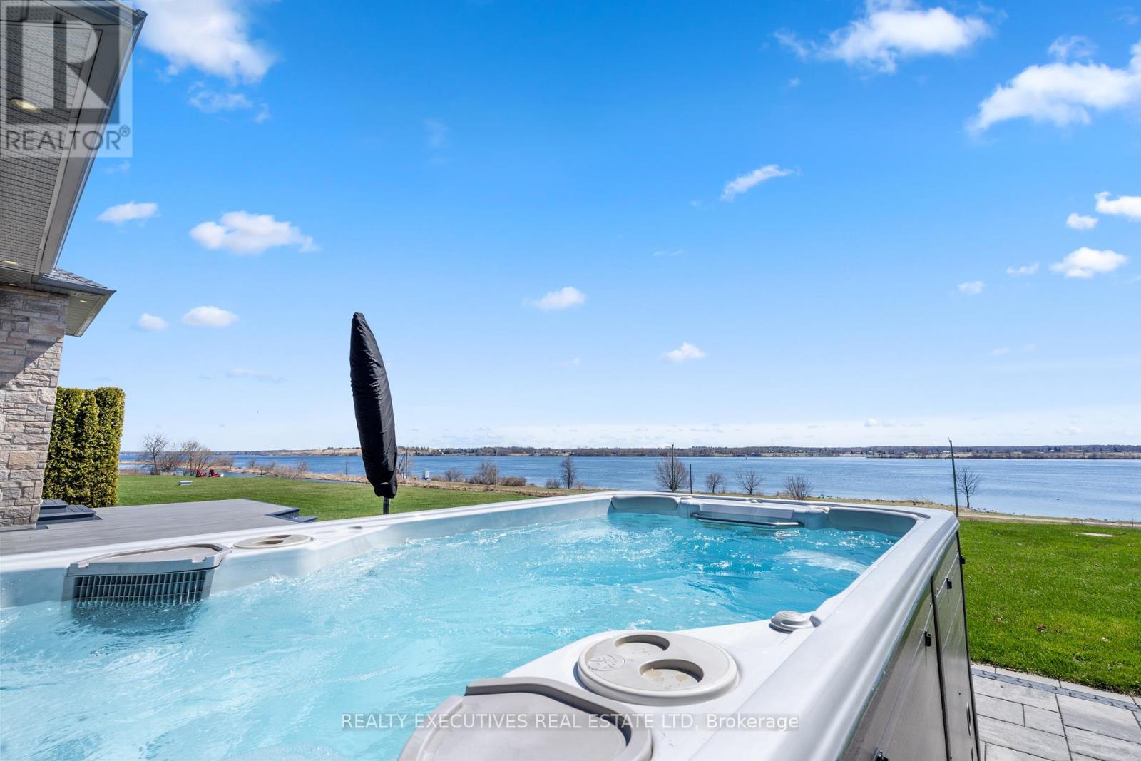 13 Flett Street, Edwardsburgh/Cardinal, ON - Outdoor With Body Of Water With In Ground Pool With View