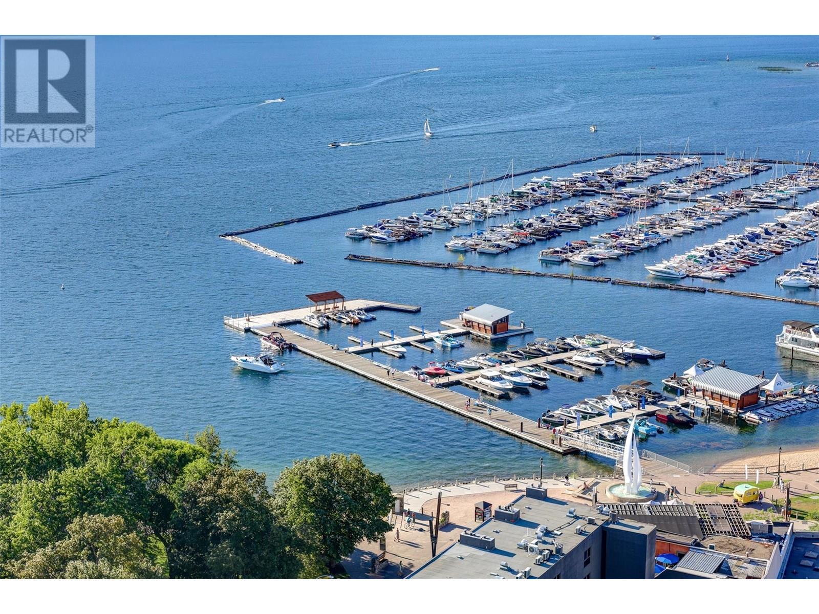 238 Leon Avenue Unit# 2207, Kelowna, BC - Outdoor With Body Of Water With View