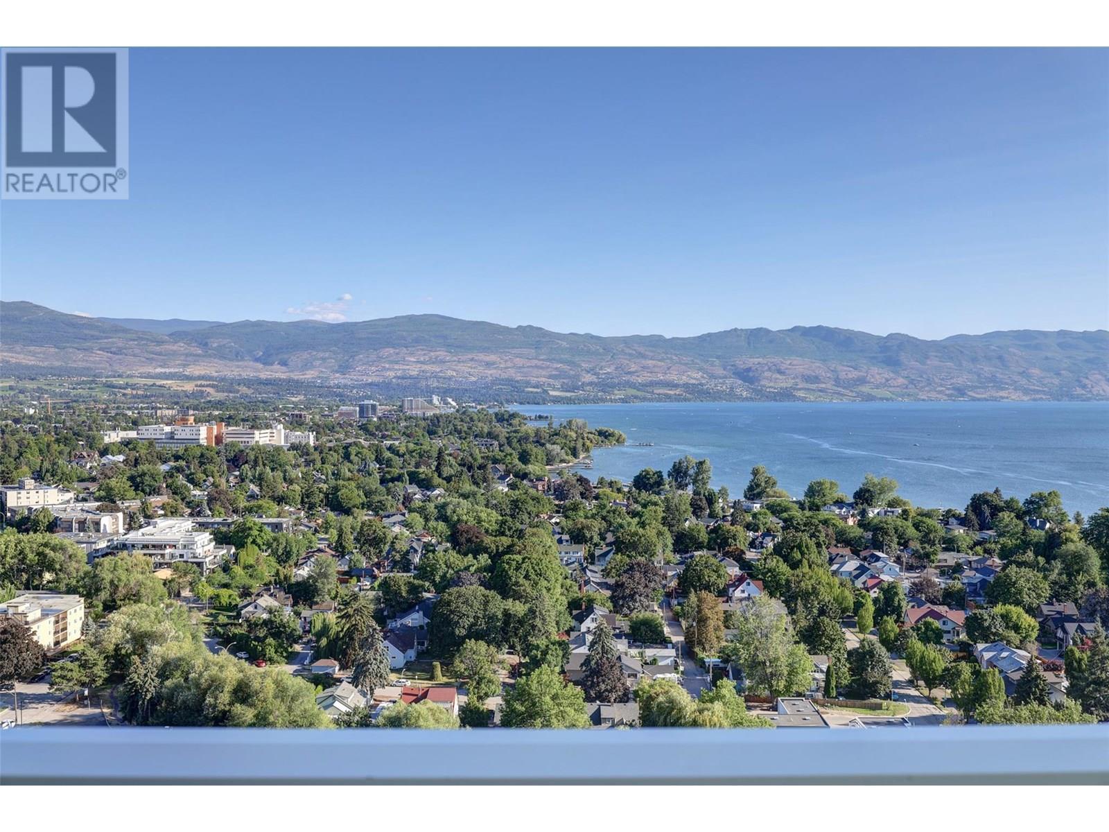 238 Leon Avenue Unit# 2207, Kelowna, BC - Outdoor With Body Of Water With View