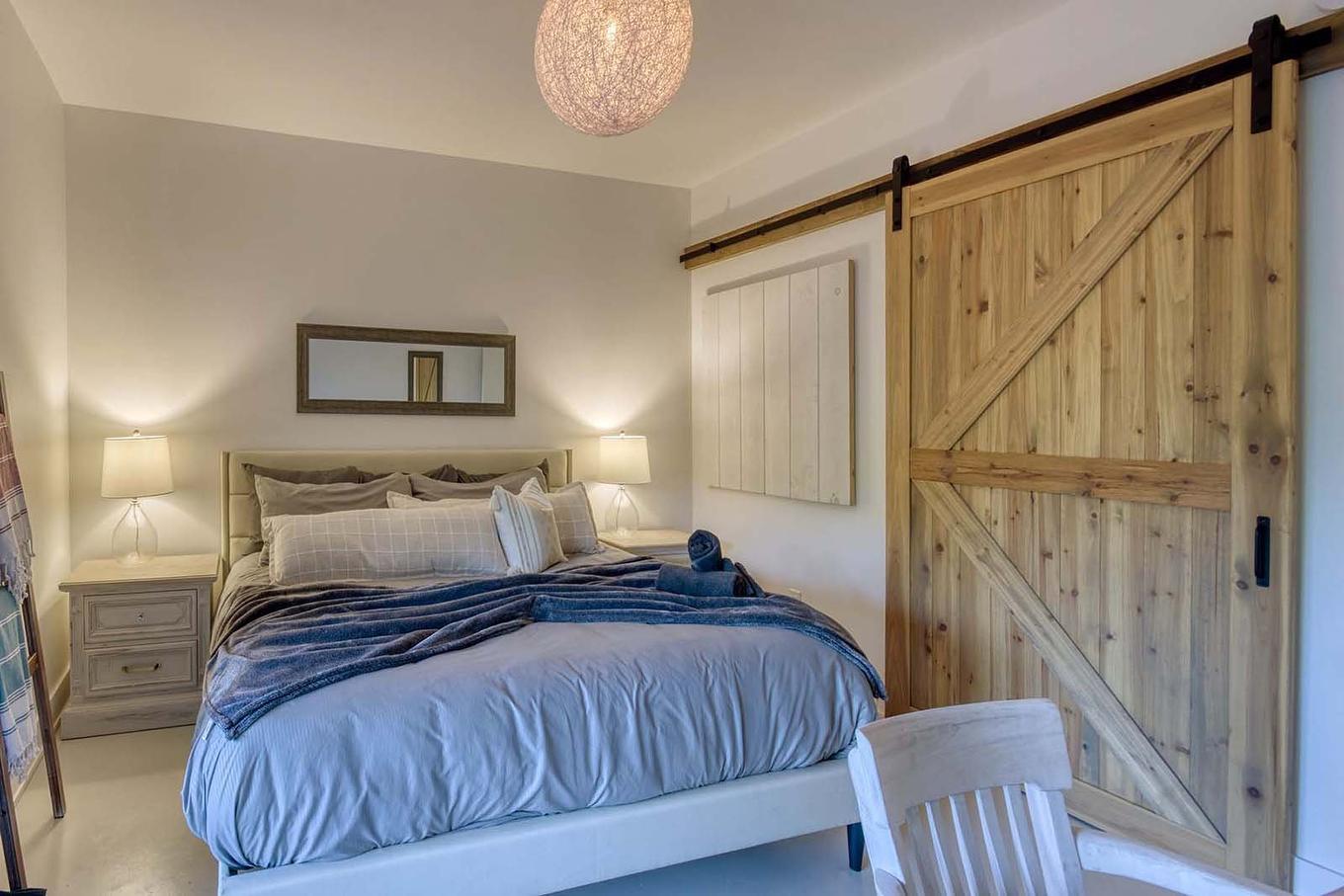 Chambre à coucher principale - 138 Ch. Des Aigles, Nominingue, QC - Indoor Photo Showing Bedroom