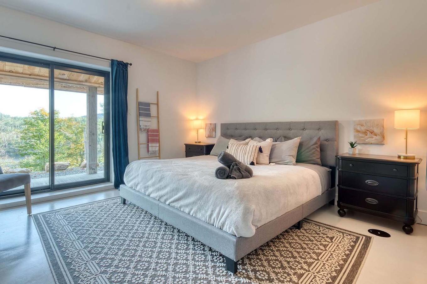 Primary bedroom - 144 Ch. Des Aigles, Nominingue, QC - Indoor Photo Showing Bedroom