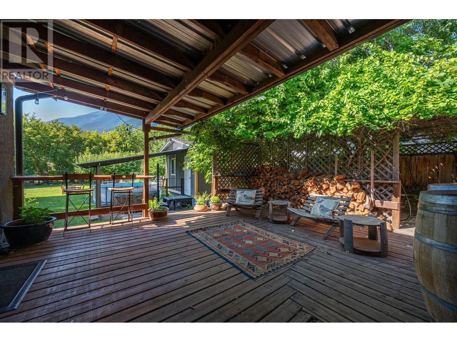 36 14Th Avenue, Lillooet, BC - Outdoor With Deck Patio Veranda With Exterior