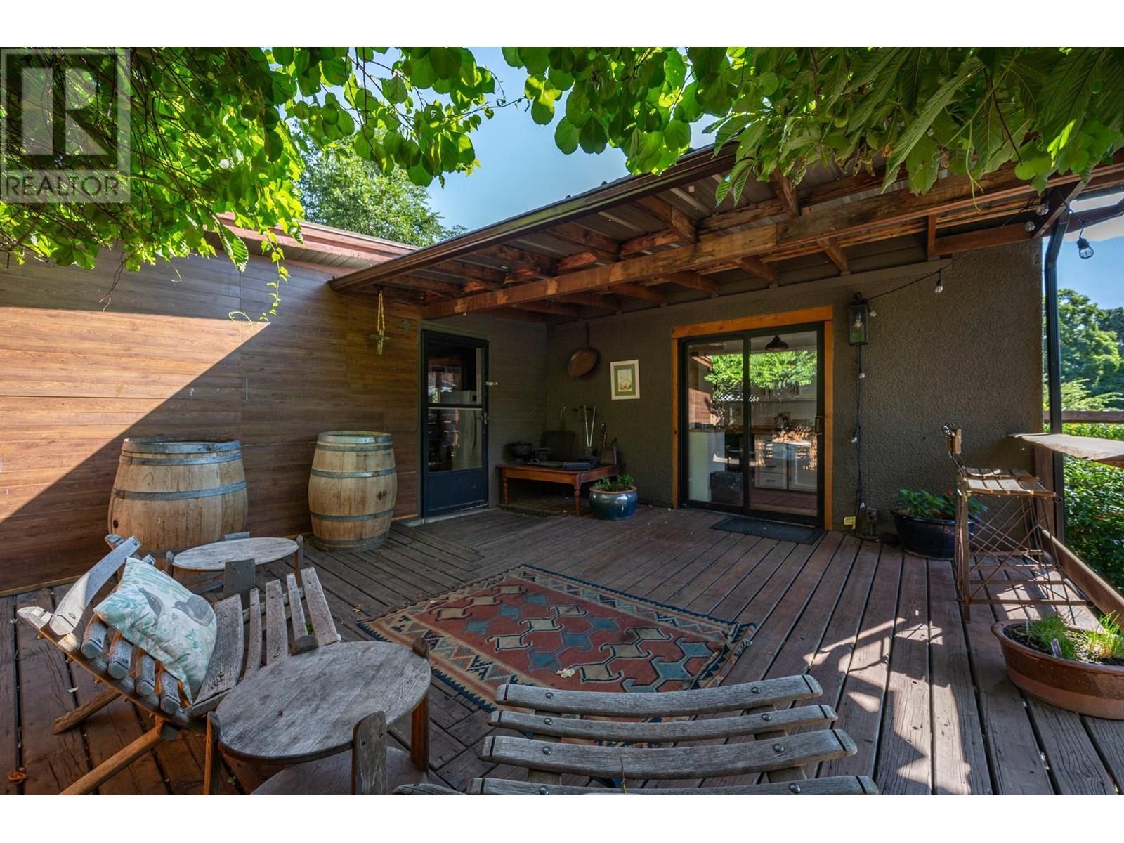 36 14Th Avenue, Lillooet, BC - Outdoor With Deck Patio Veranda With Exterior