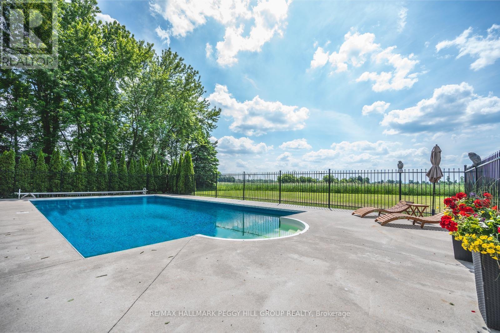 8464 6Th Line, Essa, ON - Outdoor With In Ground Pool