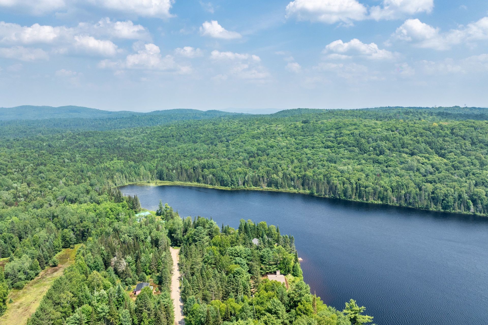 Vue d'ensemble - Ch. Des Perdrix, Rivière-Rouge, QC