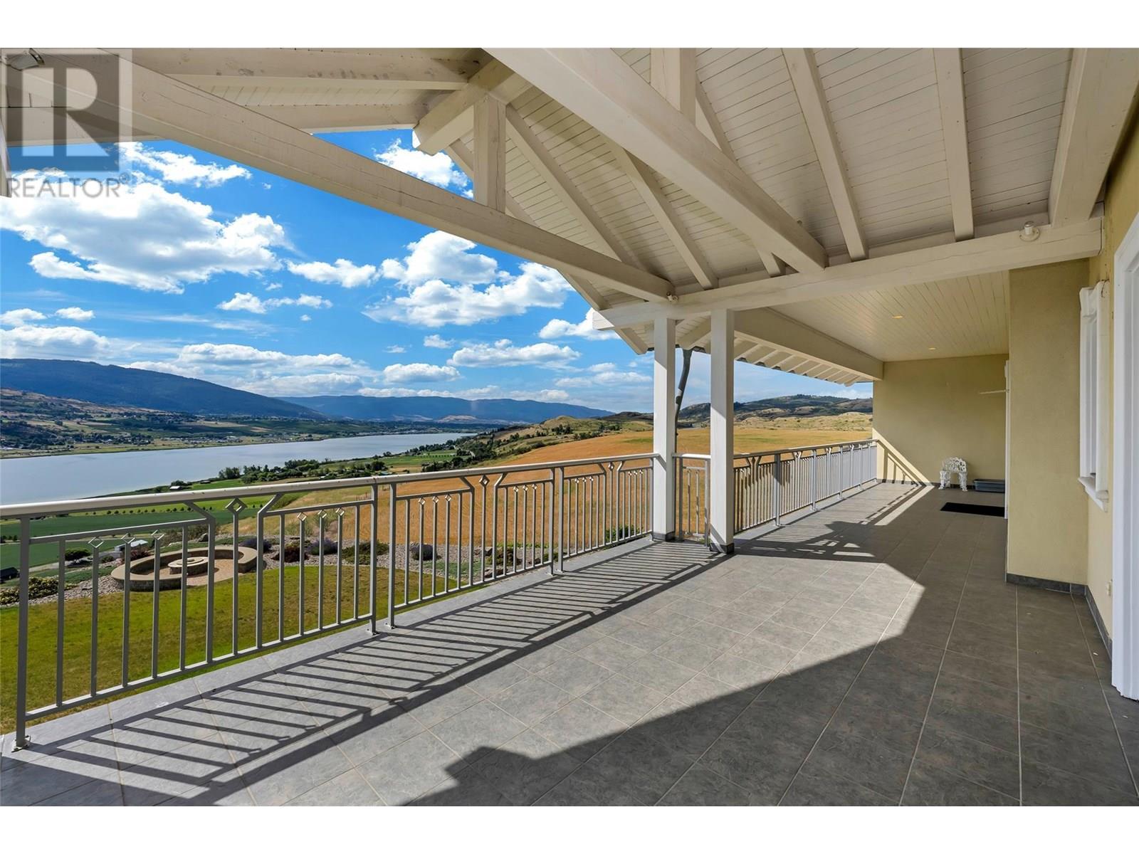 Balcony off master bedroom suite - 202 Stepping Stones Crescent, Spallumcheen, BC