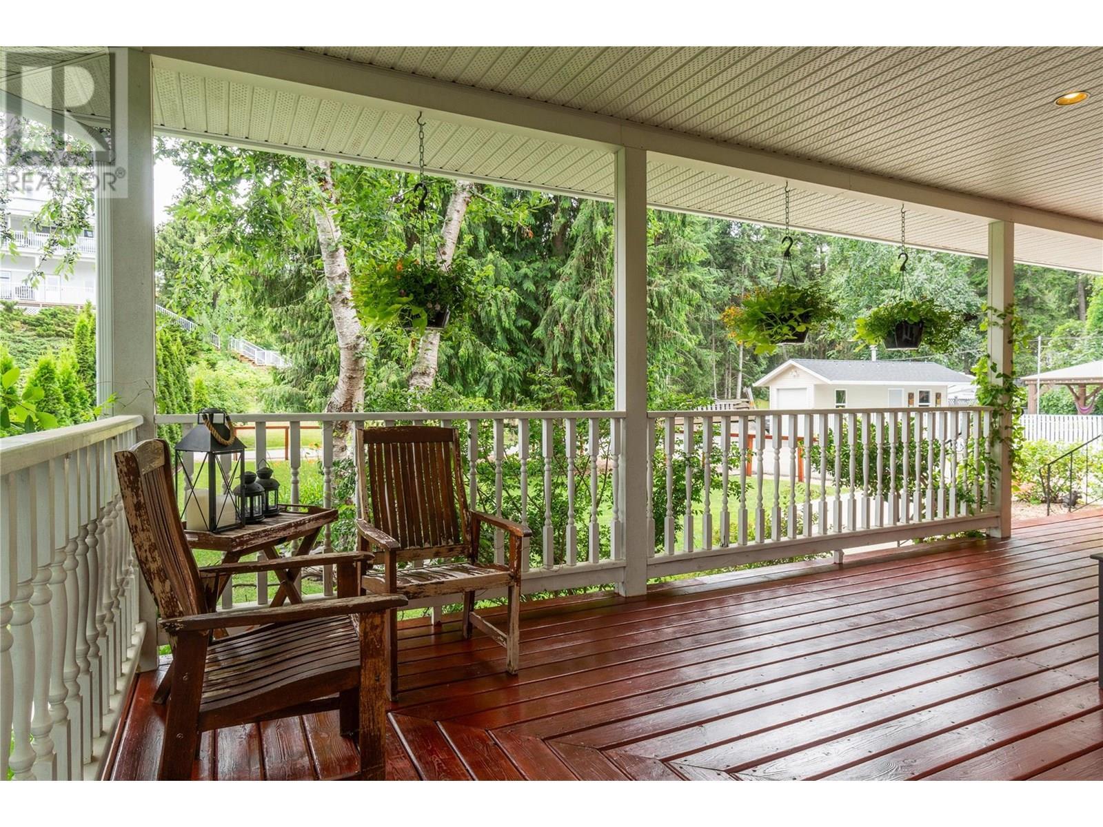 2662 Blind Bay Road, Blind Bay, BC - Outdoor With Deck Patio Veranda With Exterior