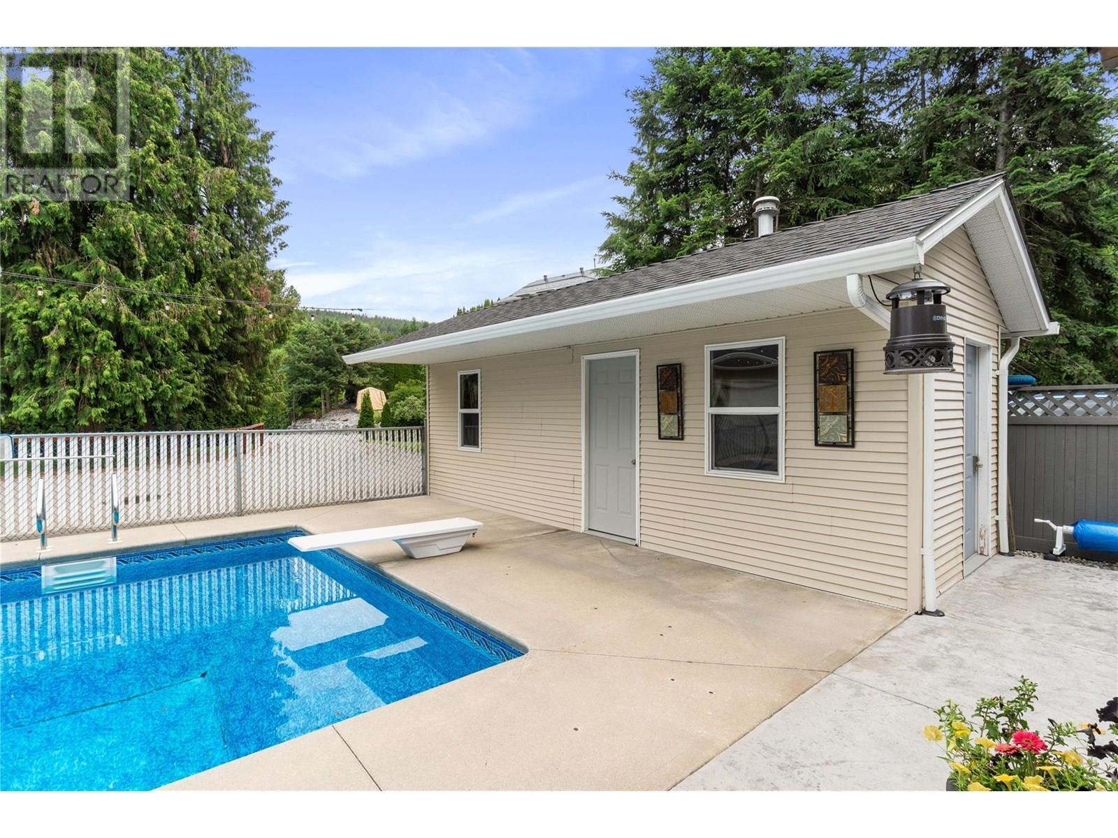2662 Blind Bay Road, Blind Bay, BC - Outdoor With In Ground Pool With Deck Patio Veranda