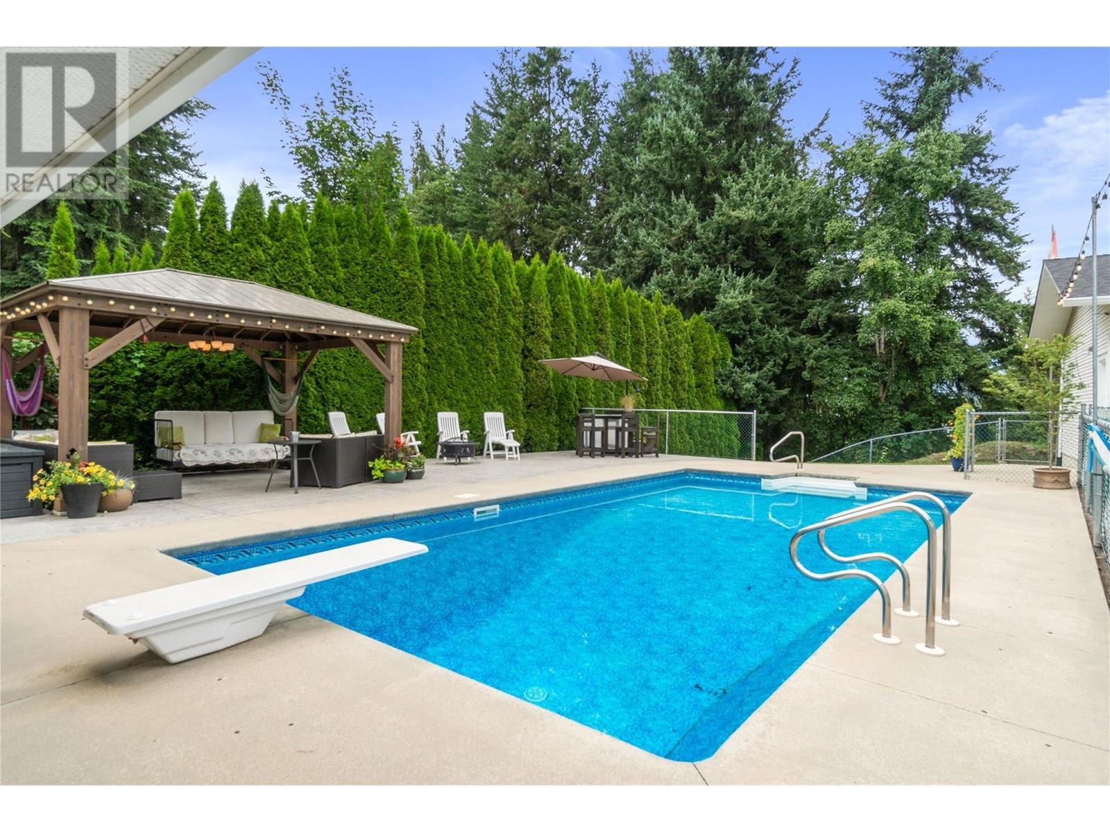 2662 Blind Bay Road, Blind Bay, BC - Outdoor With In Ground Pool With Backyard