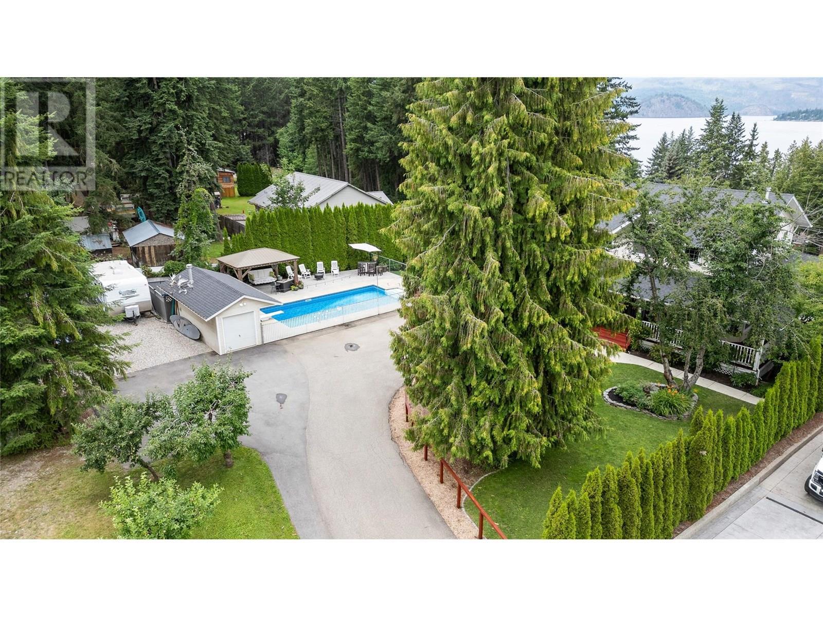 2662 Blind Bay Road, Blind Bay, BC - Outdoor With In Ground Pool