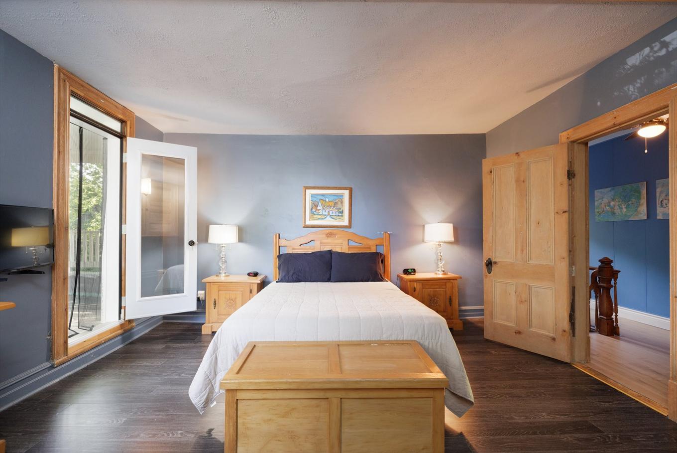 Primary bedroom - 120 Rue Principale, Saint-Louis-De-Gonzague, QC - Indoor Photo Showing Bedroom