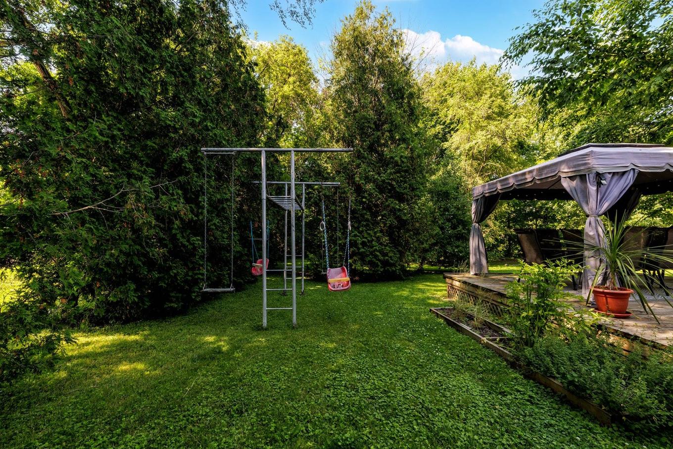 Backyard - 120 Rue Principale, Saint-Louis-De-Gonzague, QC - Outdoor