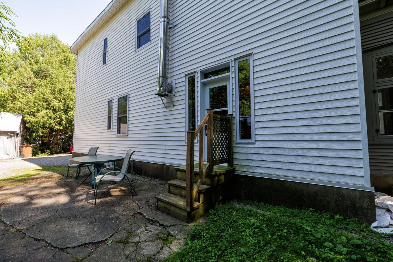 Back facade - 120 Rue Principale, Saint-Louis-De-Gonzague, QC - Outdoor With Exterior