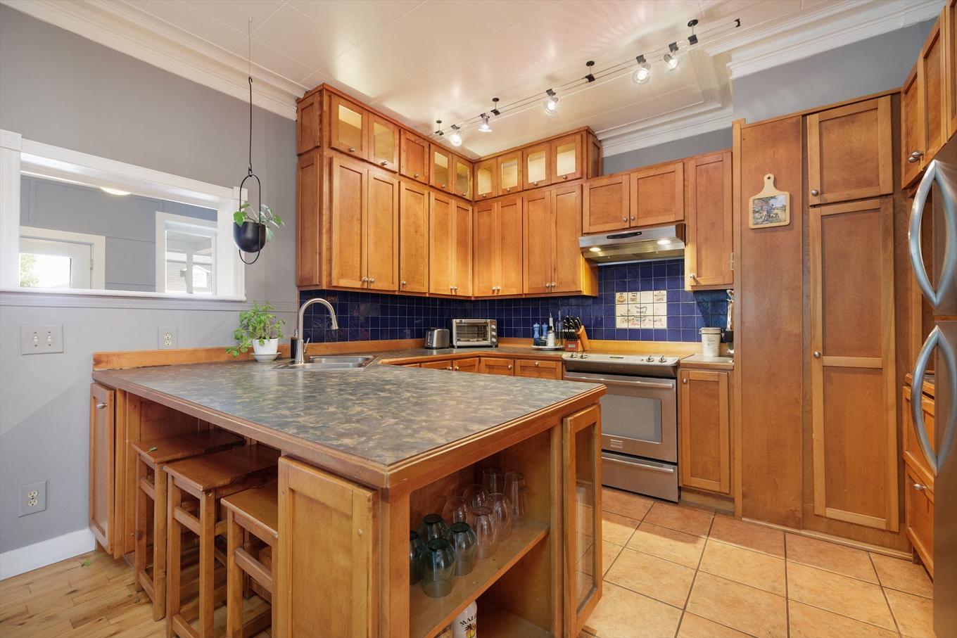 Kitchen - 120 Rue Principale, Saint-Louis-De-Gonzague, QC - Indoor Photo Showing Kitchen