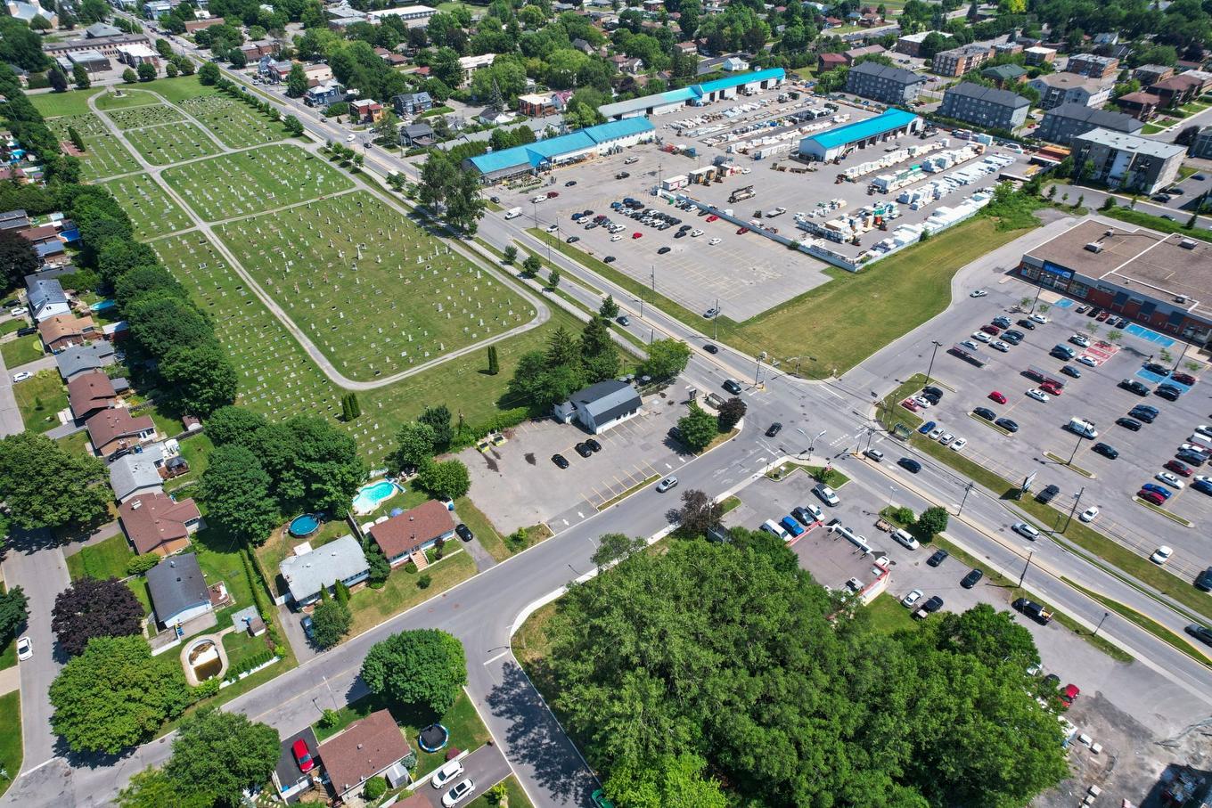 Aerial photo - 108 Rue Principale, Châteauguay, QC - With View