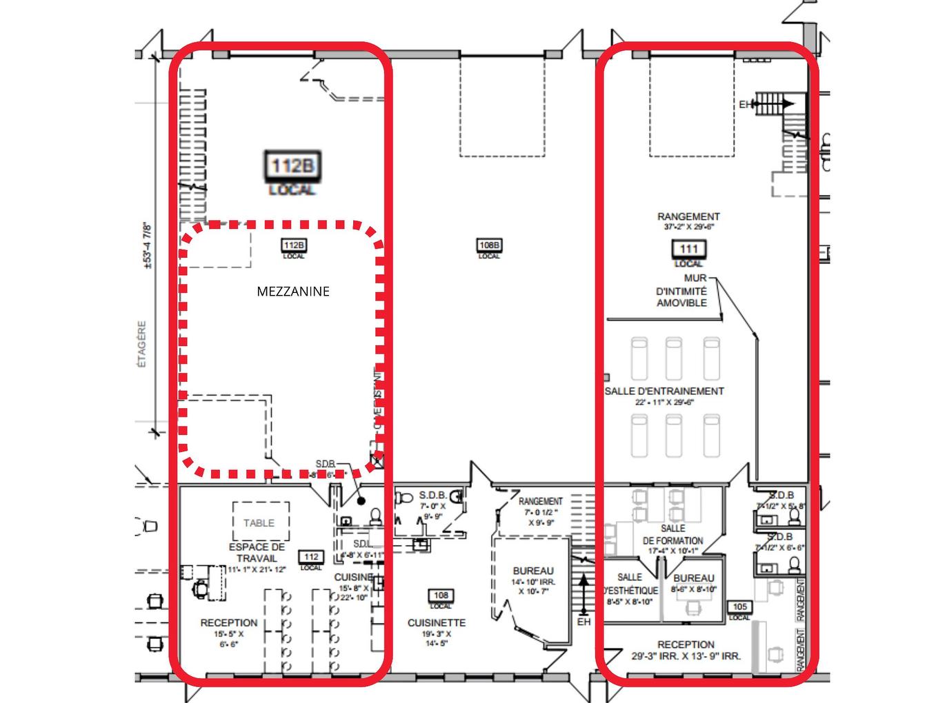 Drawing (sketch) - 112-1180 - 1190 Rue Lévis, Terrebonne (Lachenaie), QC