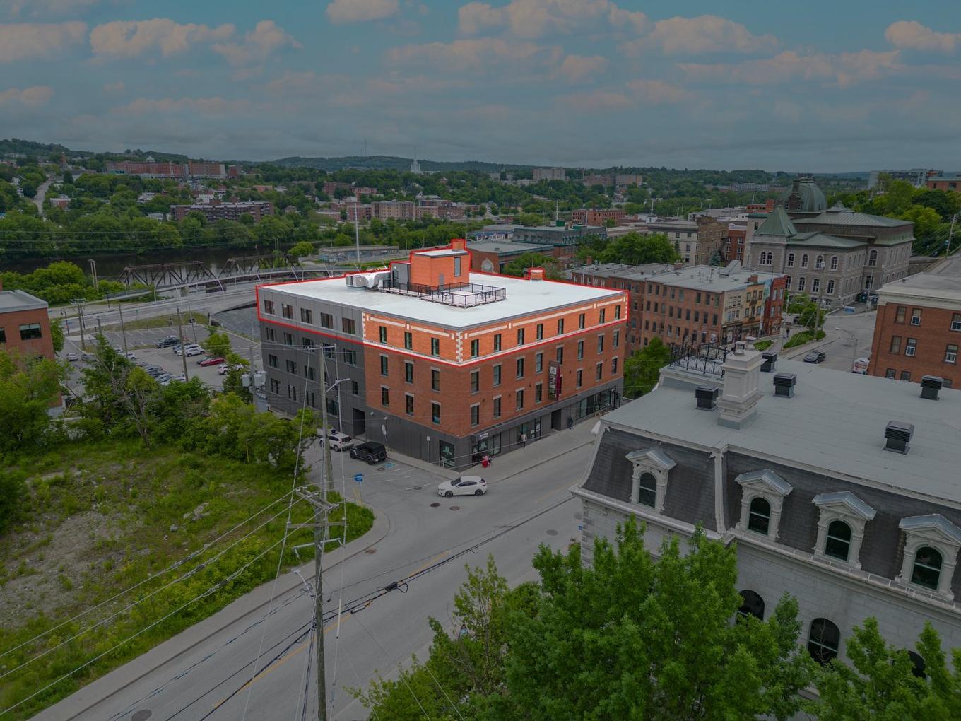 Aerial photo - 400-234 Rue Dufferin, Sherbrooke (Les Nations), QC - Outdoor With View